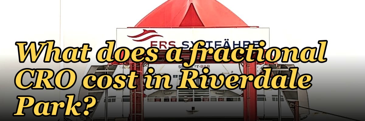 What does a fractional CRO cost in Riverdale Park?