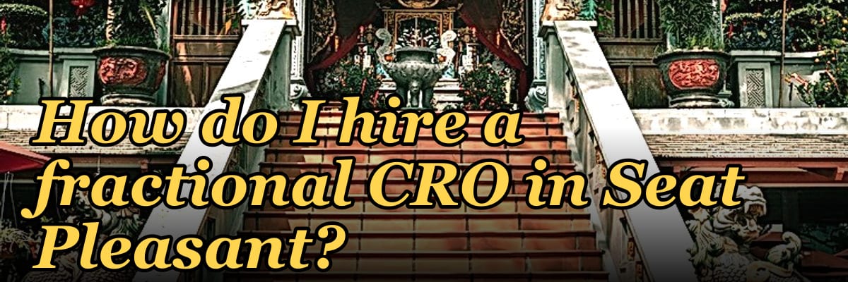 How do I hire a fractional CRO in Seat Pleasant?