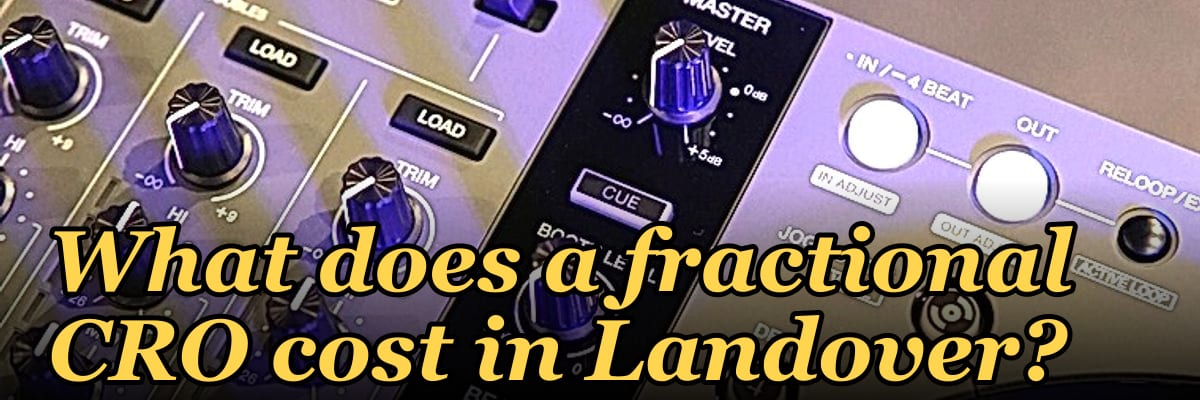 What does a fractional CRO cost in Landover?