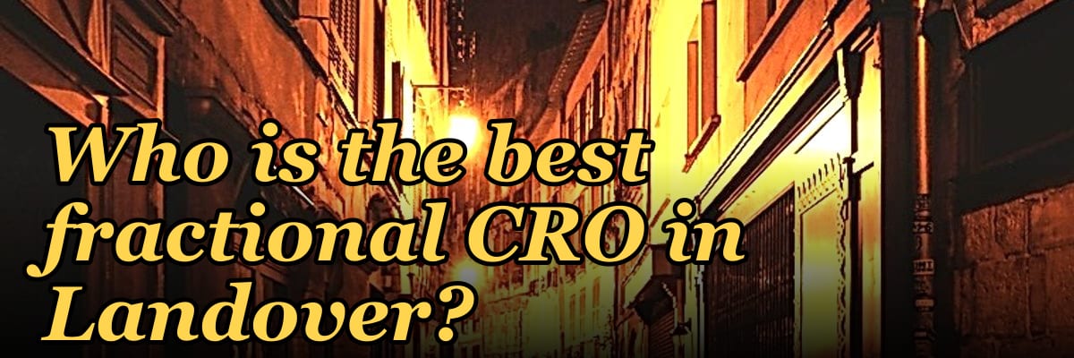 Who is the best fractional CRO in Landover?