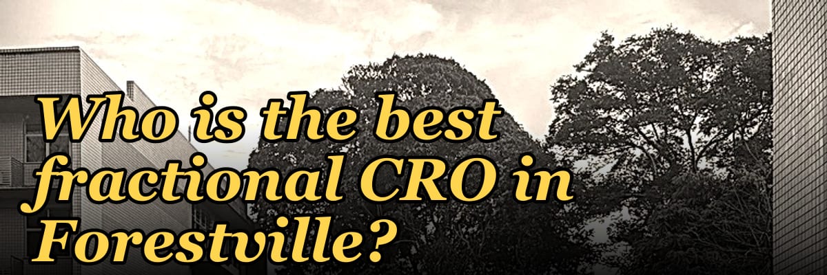 Who is the best fractional CRO in Forestville?