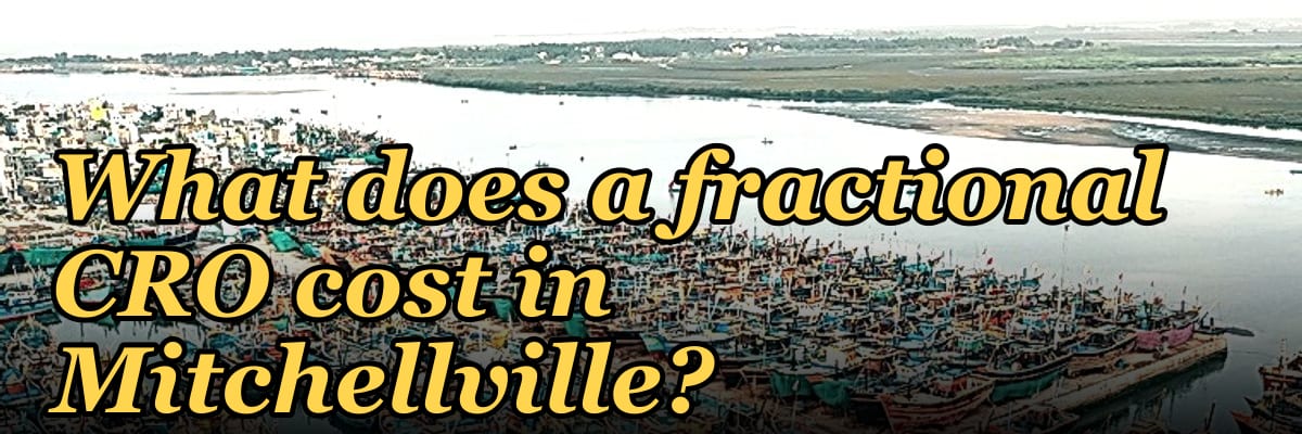 What does a fractional CRO cost in Mitchellville?