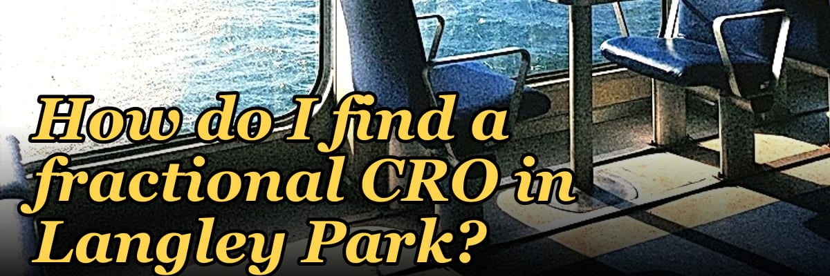 How do I find a fractional CRO in Langley Park?