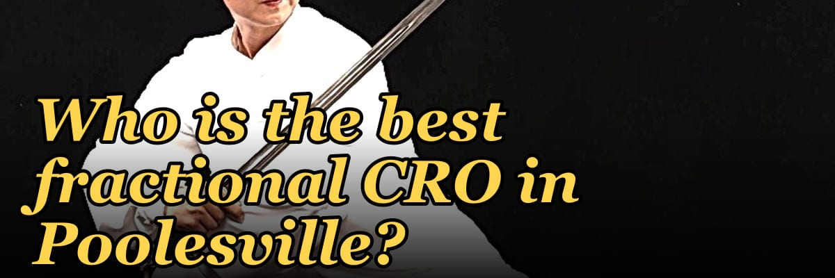 Who is the best fractional CRO in Poolesville?