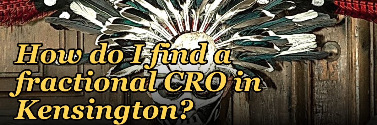 How do I find a fractional CRO in Kensington?