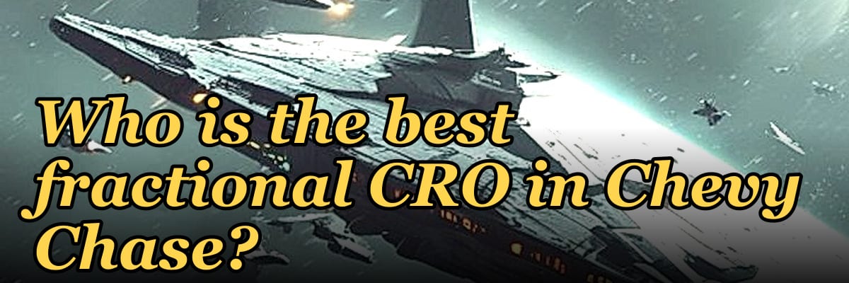 Who is the best fractional CRO in Chevy Chase?
