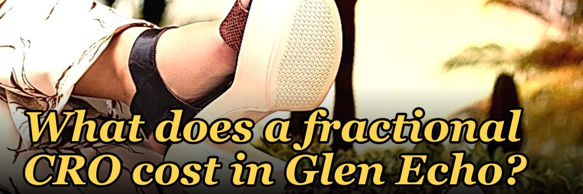 What does a fractional CRO cost in Glen Echo?