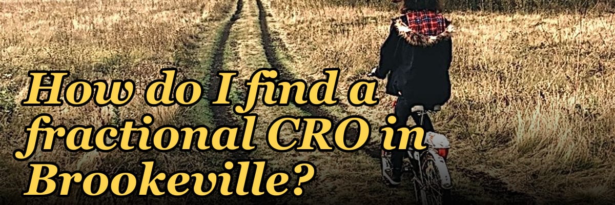How do I find a fractional CRO in Brookeville?