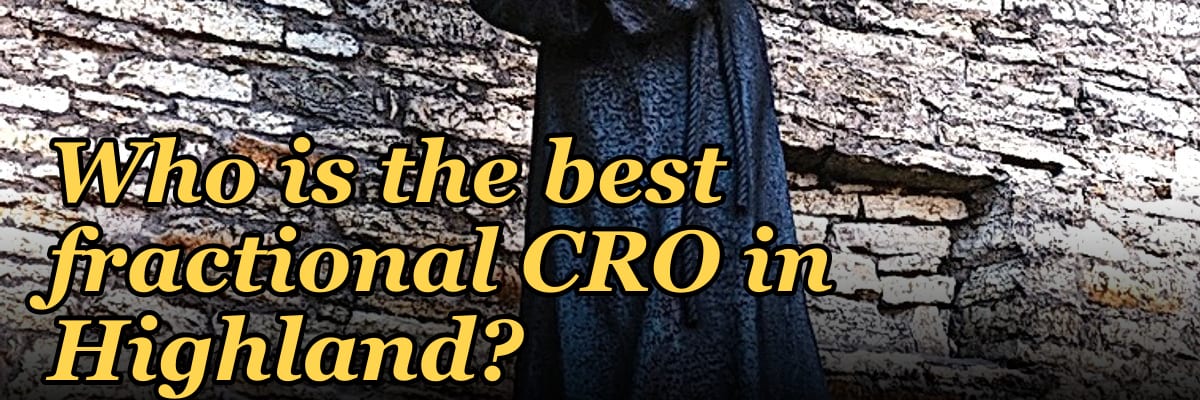 Who is the best fractional CRO in Highland?
