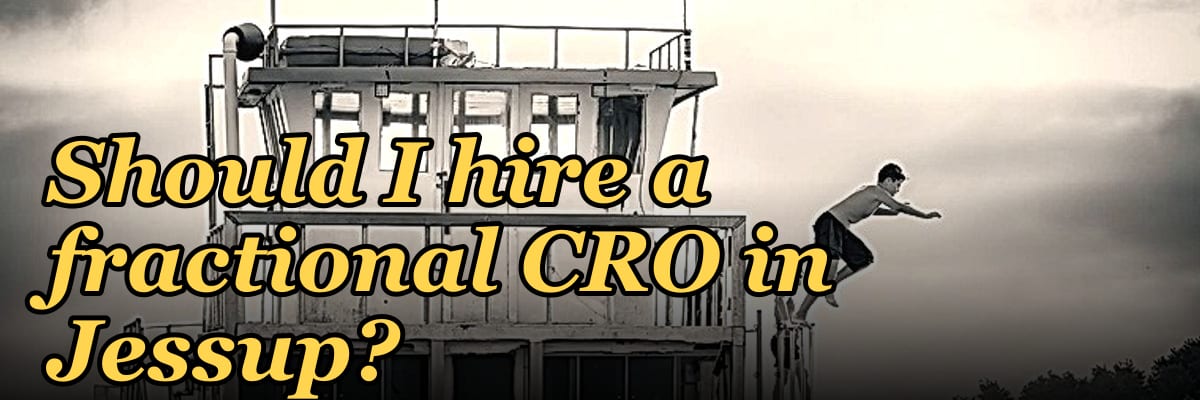 Should I hire a fractional CRO in Jessup?