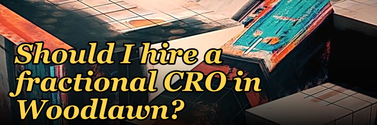 Should I hire a fractional CRO in Woodlawn?