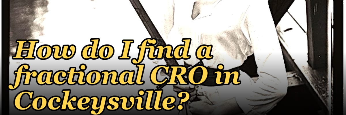 How do I find a fractional CRO in Cockeysville?