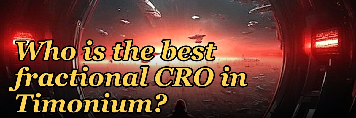 Who is the best fractional CRO in Timonium?