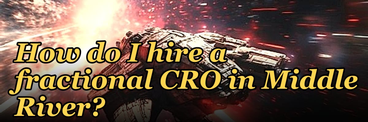How do I hire a fractional CRO in Middle River?