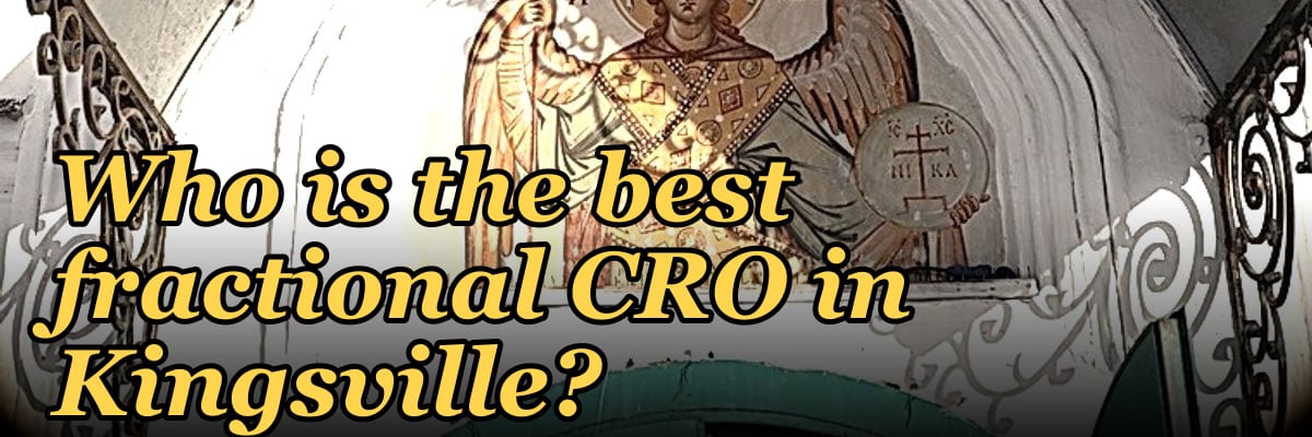 Who is the best fractional CRO in Kingsville?