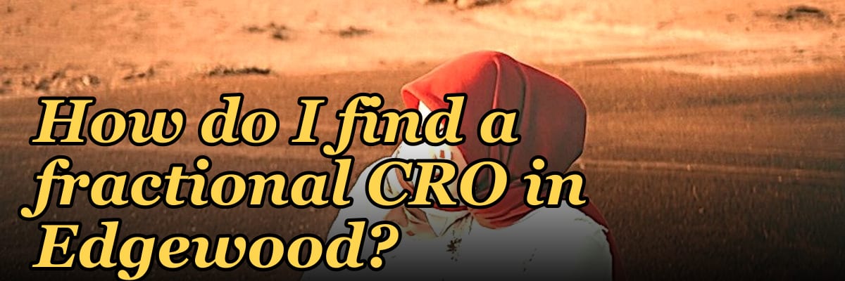 How do I find a fractional CRO in Edgewood?