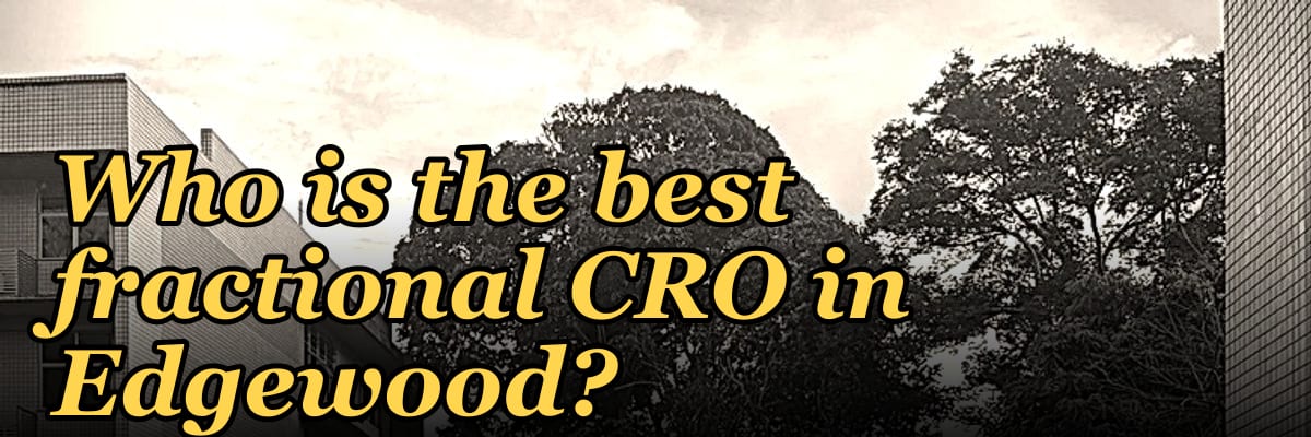 Who is the best fractional CRO in Edgewood?