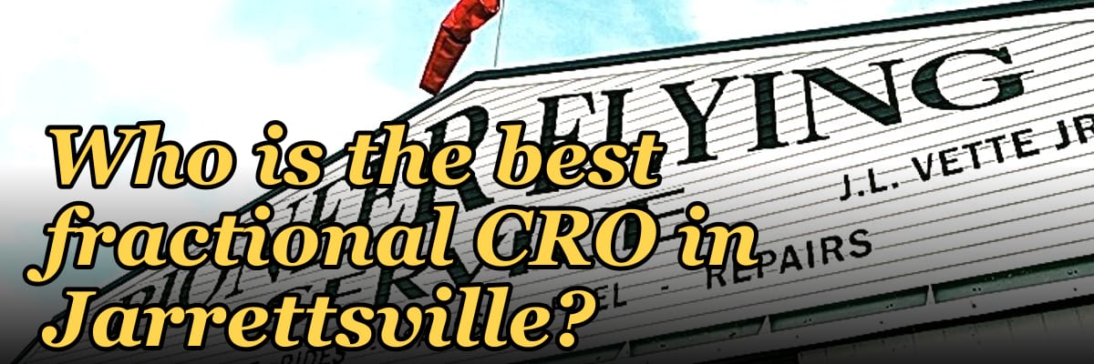 Who is the best fractional CRO in Jarrettsville?