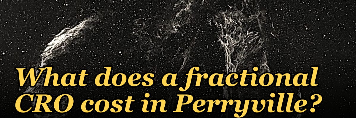 What does a fractional CRO cost in Perryville?