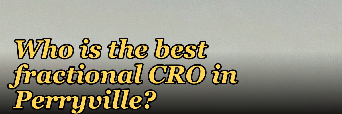 Who is the best fractional CRO in Perryville?