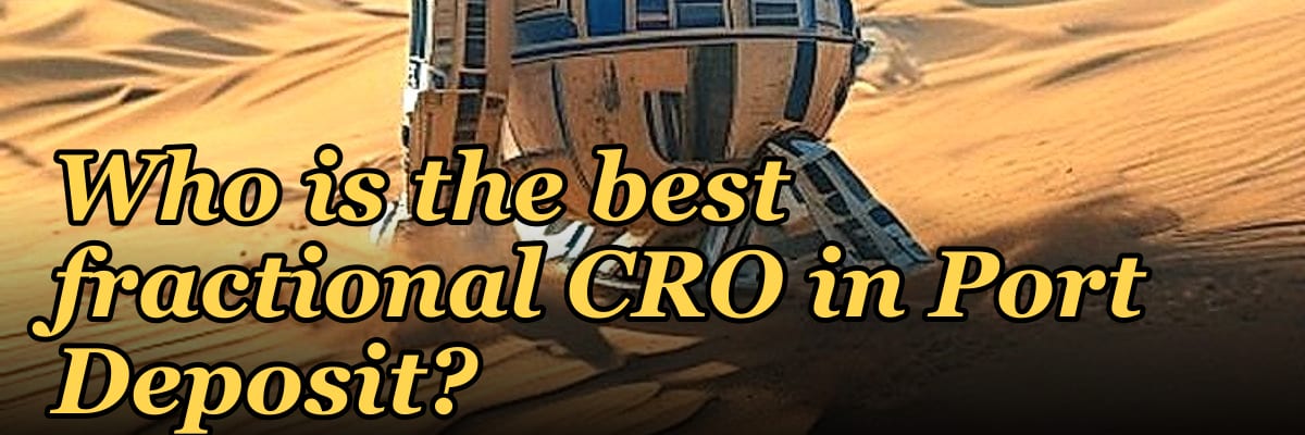 Who is the best fractional CRO in Port Deposit?