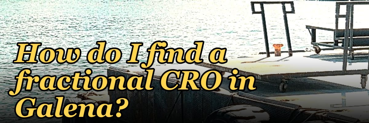 How do I find a fractional CRO in Galena?