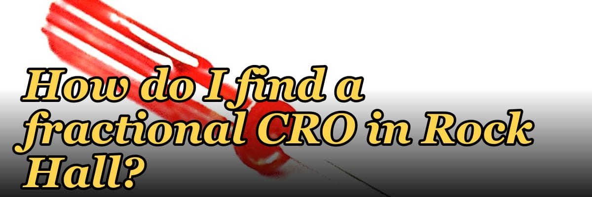 How do I find a fractional CRO in Rock Hall?