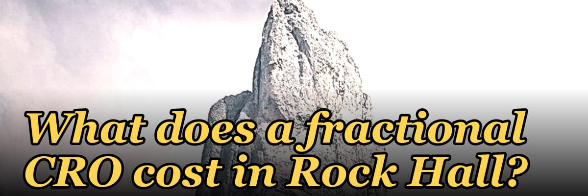 What does a fractional CRO cost in Rock Hall?