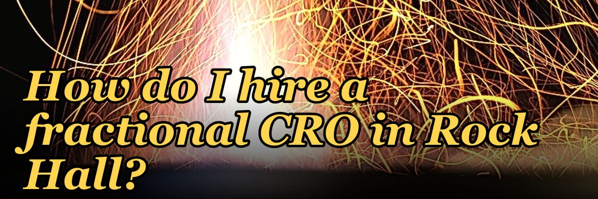 How do I hire a fractional CRO in Rock Hall?