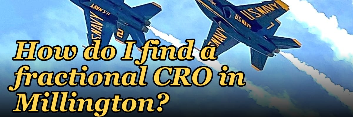 How do I find a fractional CRO in Millington?