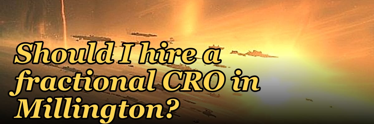Should I hire a fractional CRO in Millington?
