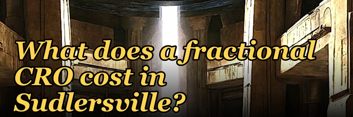 What does a fractional CRO cost in Sudlersville?