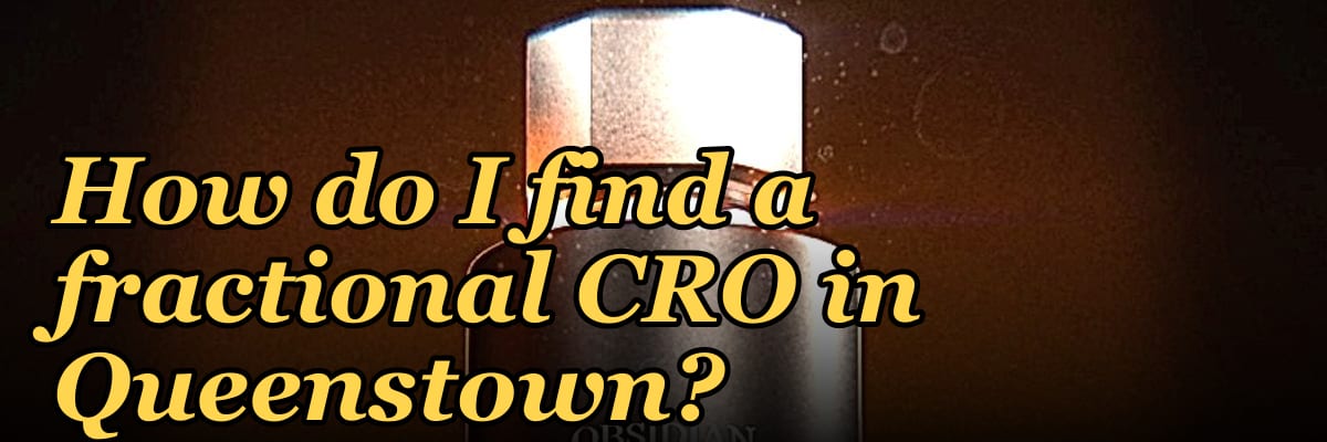 How do I find a fractional CRO in Queenstown?