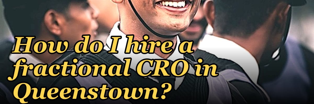 How do I hire a fractional CRO in Queenstown?