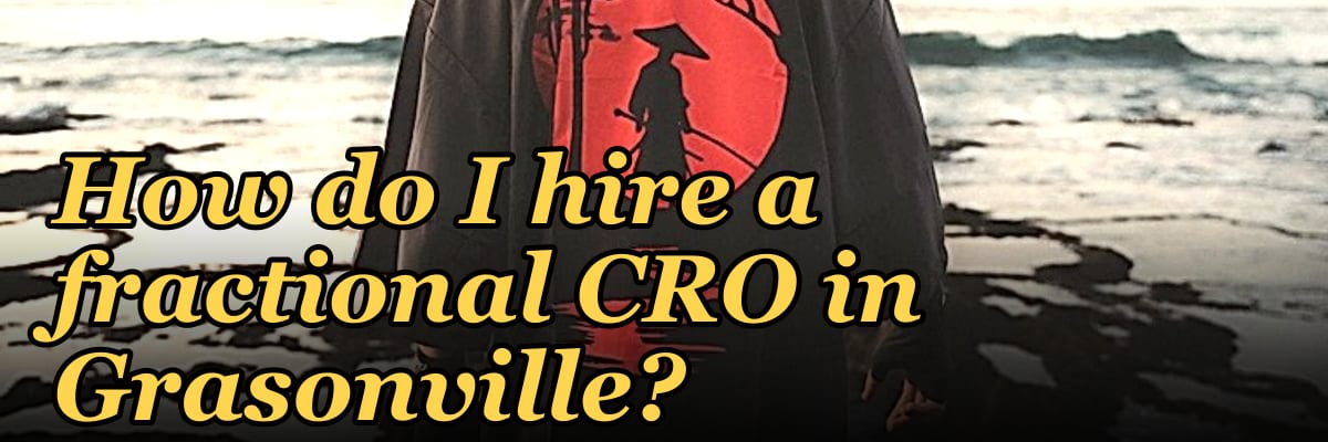 How do I hire a fractional CRO in Grasonville?