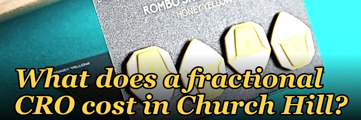 What does a fractional CRO cost in Church Hill?