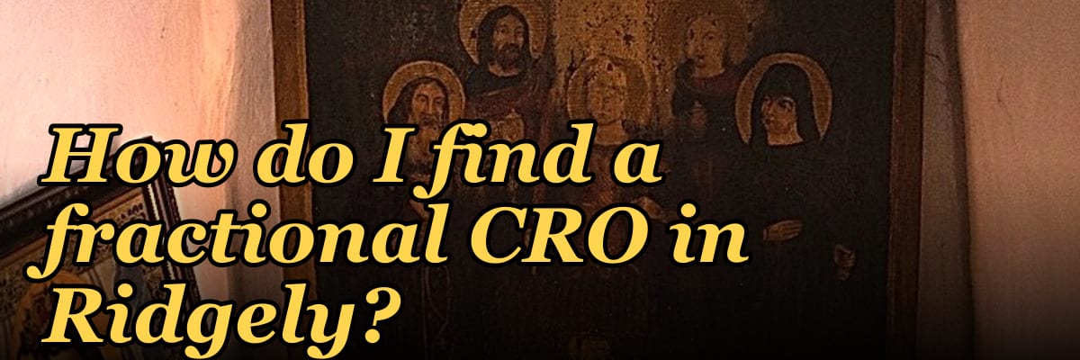 How do I find a fractional CRO in Ridgely?