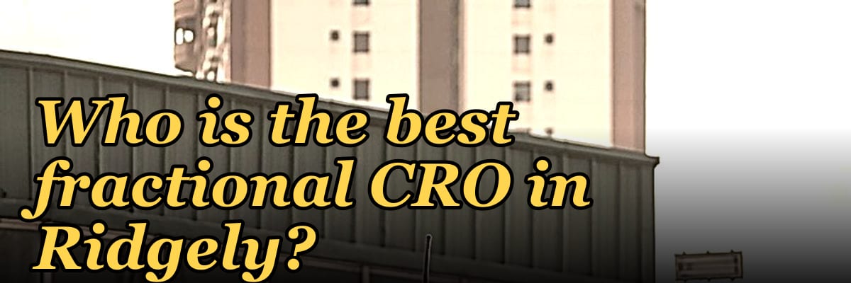 Who is the best fractional CRO in Ridgely?