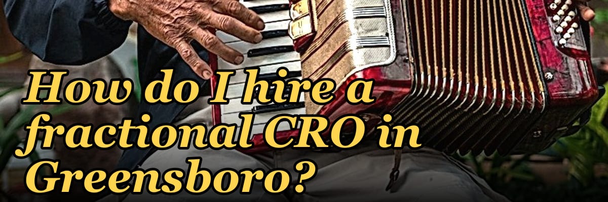 How do I hire a fractional CRO in Greensboro?