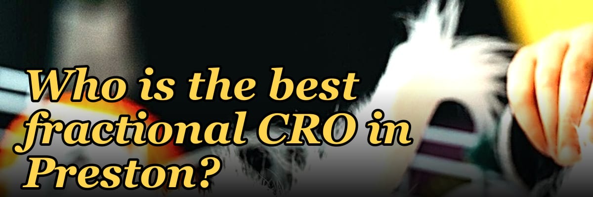 Who is the best fractional CRO in Preston?