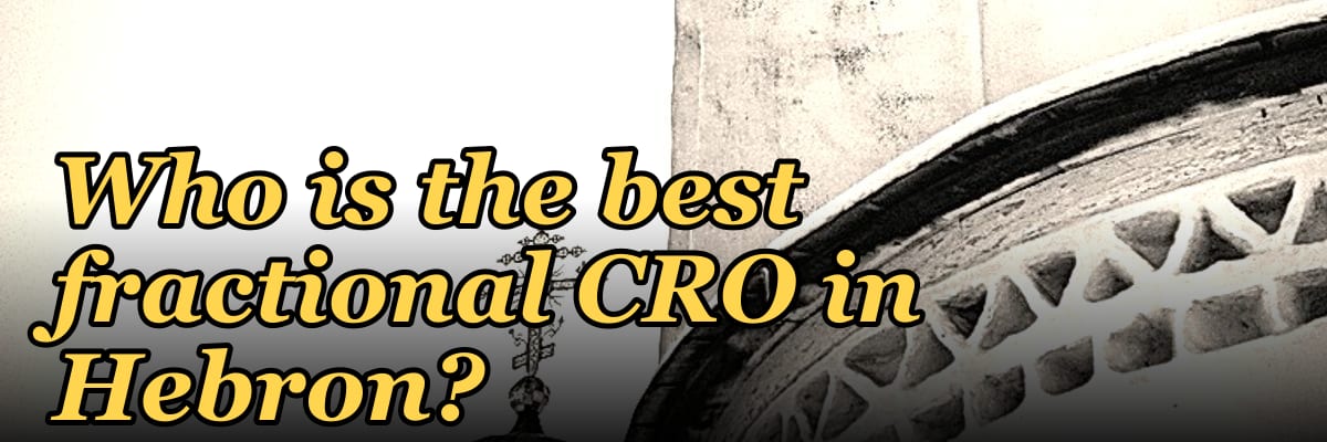 Who is the best fractional CRO in Hebron?