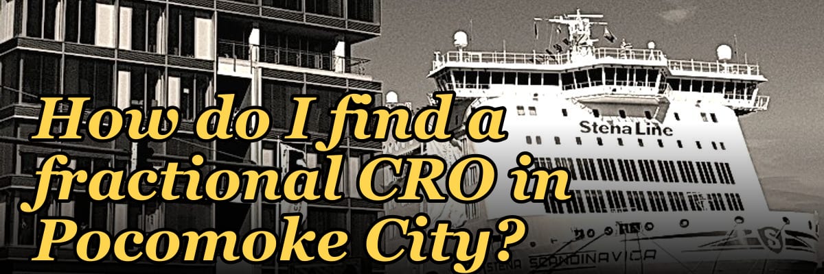 How do I find a fractional CRO in Pocomoke City?