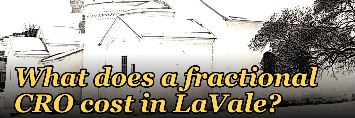 What does a fractional CRO cost in LaVale?