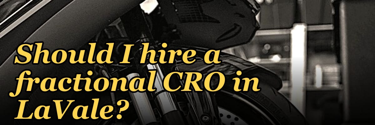 Should I hire a fractional CRO in LaVale?