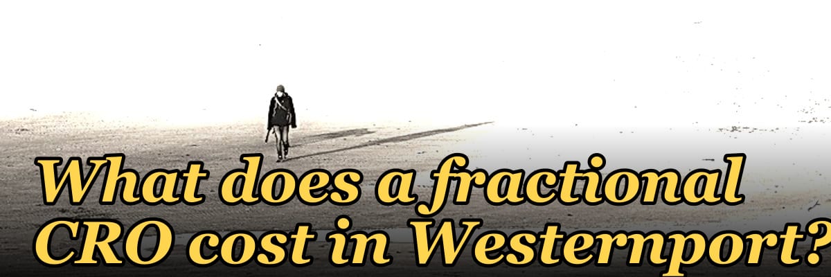 What does a fractional CRO cost in Westernport?