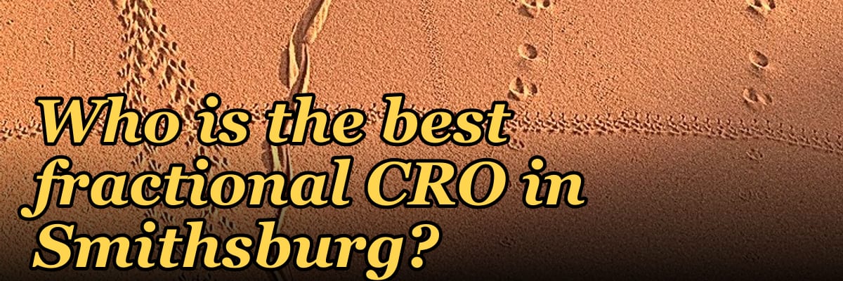 Who is the best fractional CRO in Smithsburg?