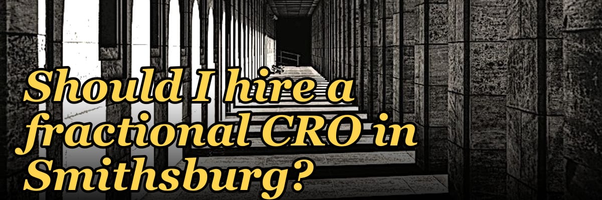 Should I hire a fractional CRO in Smithsburg?