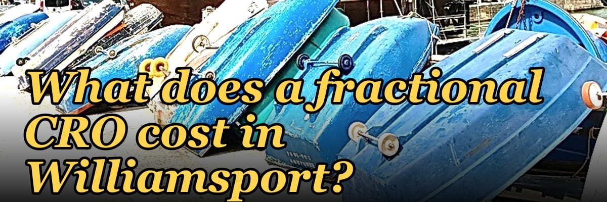 What does a fractional CRO cost in Williamsport?