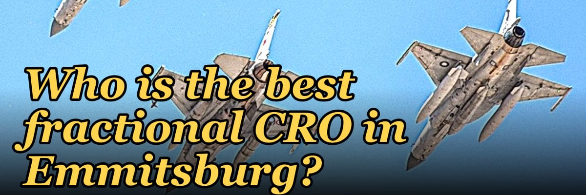 Who is the best fractional CRO in Emmitsburg?