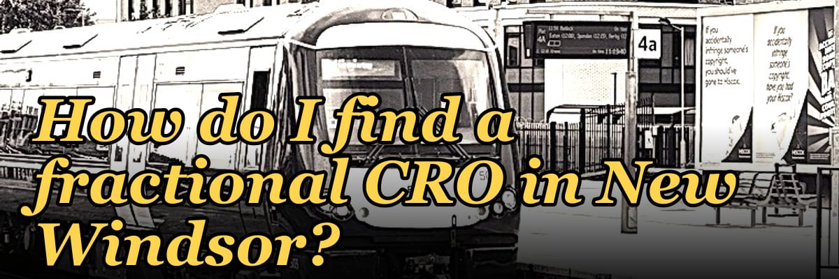 How do I find a fractional CRO in New Windsor?
